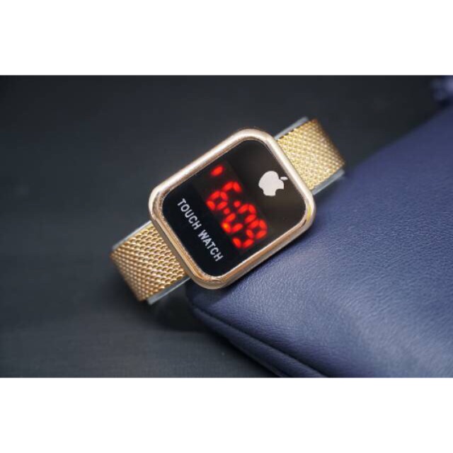 jam tangan iphone digital free box murah