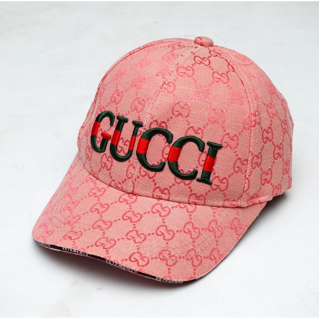 Topi Gucci Motif Import Pria Unisex