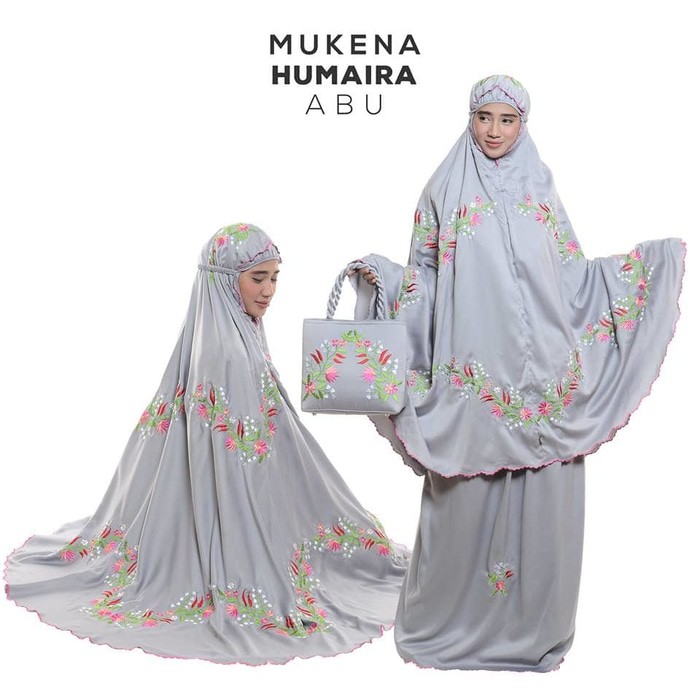 MUKENA DEWASA BORDIR SATIN VELVET HUMAIRA