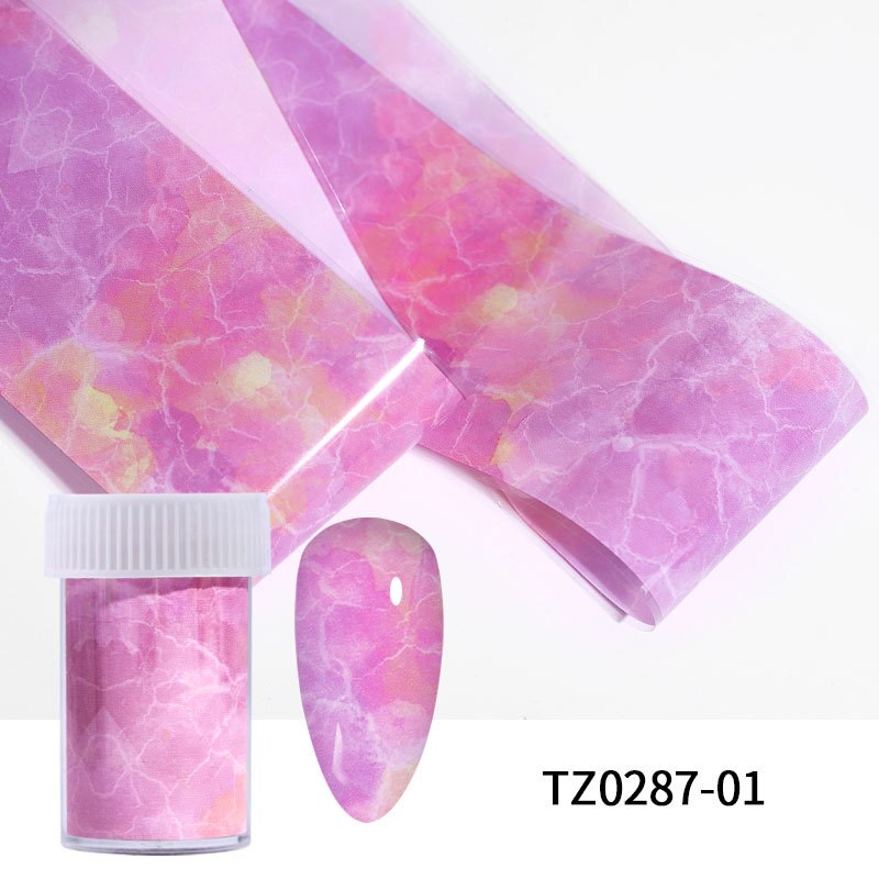 1 Roll Sparkly Sky Nail Foil Stickers /Mix-Pattern Nail Art Stickers / Marble Nail Transfer Foils Starry Sky Nail Sticker Nail Art Decals Nails Accessories