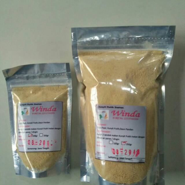 

Kunyit putih instan 350gr