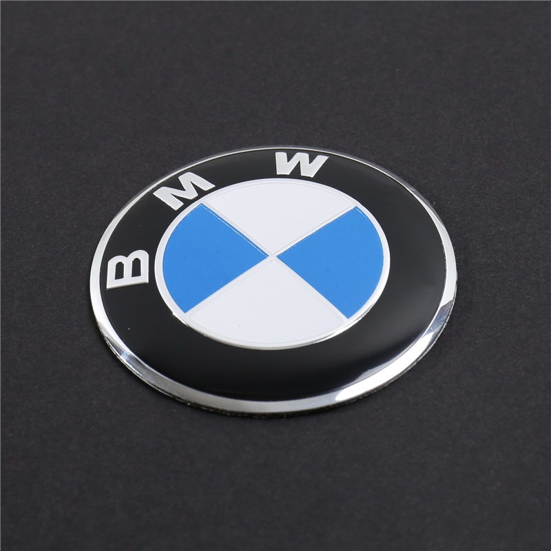 4pcs/set 56mm BMW M 50th Anniversary Logo Ban Mobil Roda Pusat 3D Aluminium Stiker Hub Cap Emblem Badge Decals Mobil Styling Aksesori