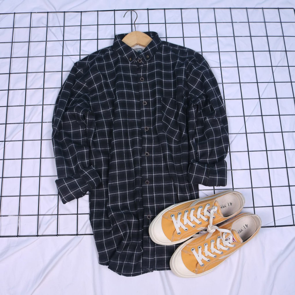 Kemeja Branded Lengan Panjang Spartan