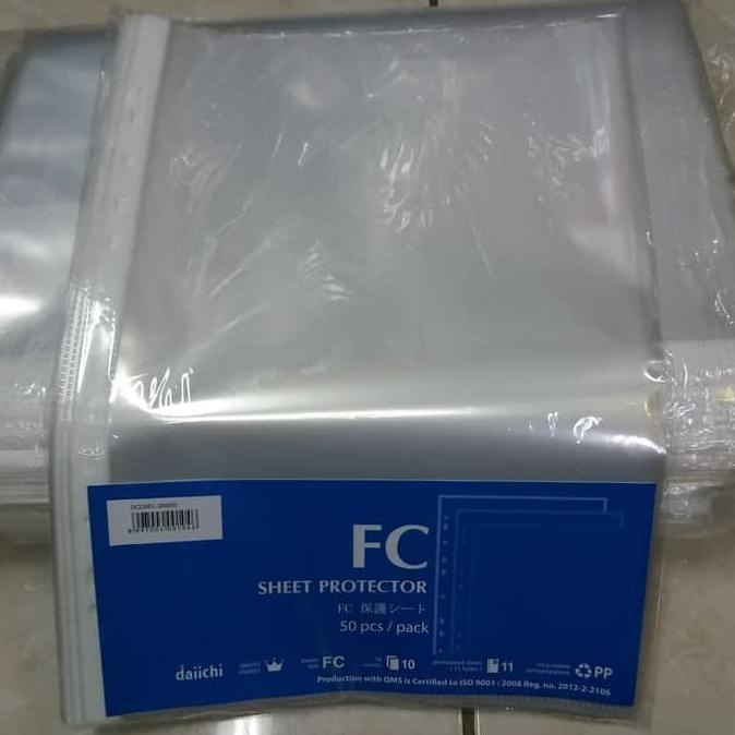

(((READY COD))) PP Pocket Folio Daiichi 50 Lembar / Sheet Protector F4 Daichi PROMOKode 2635
