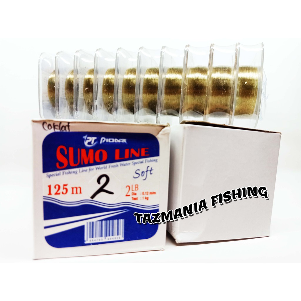 senar pancing pioner sumo line Senar SUMO LINE PIONEER Size : 1LB, 2LB, 3LB, 4LB, 5LB, 6LB,10LB,12LB