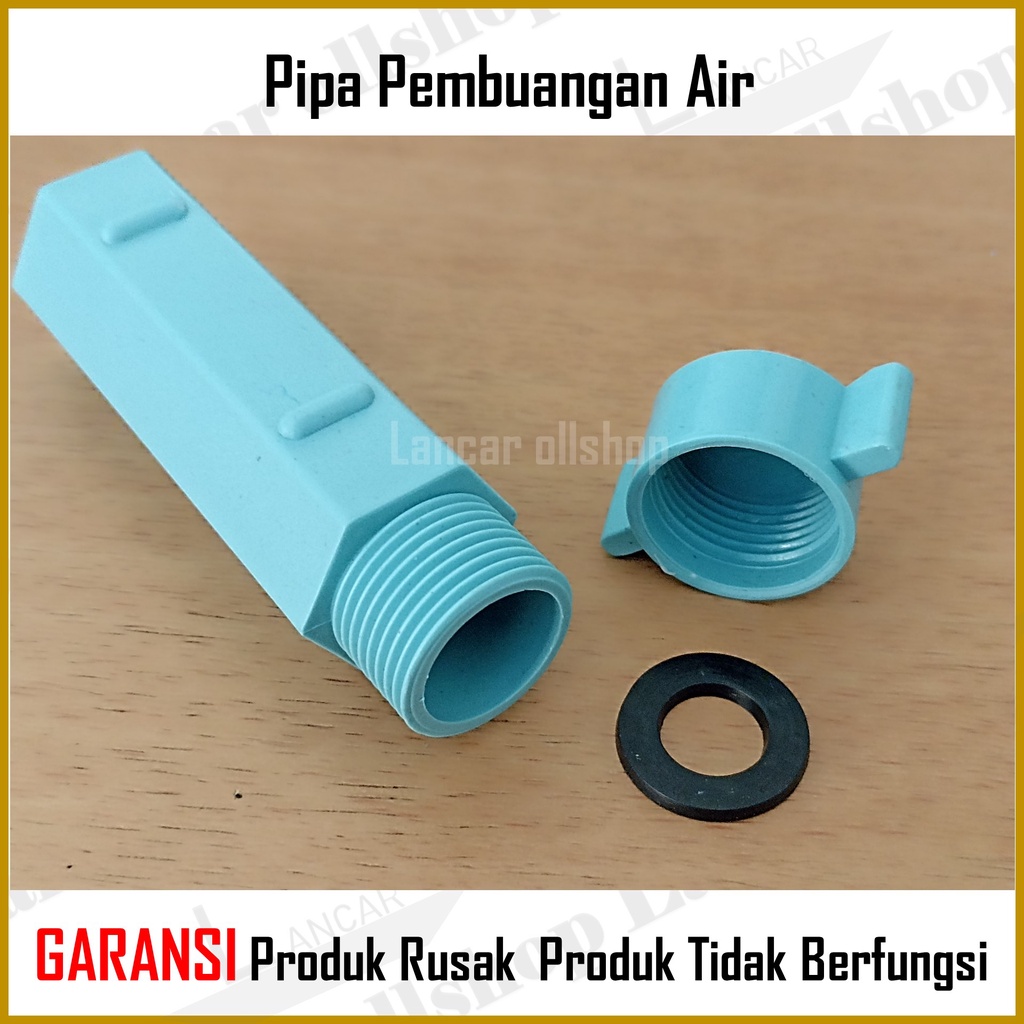 Afur Pipa Pembuangan Bak Mandi / Tutup Bak / Sok Bak / Sumbat Bak Mandi PVC 3/4&quot; / Sumpetan Bak Mandi 1&quot; Inch Murah