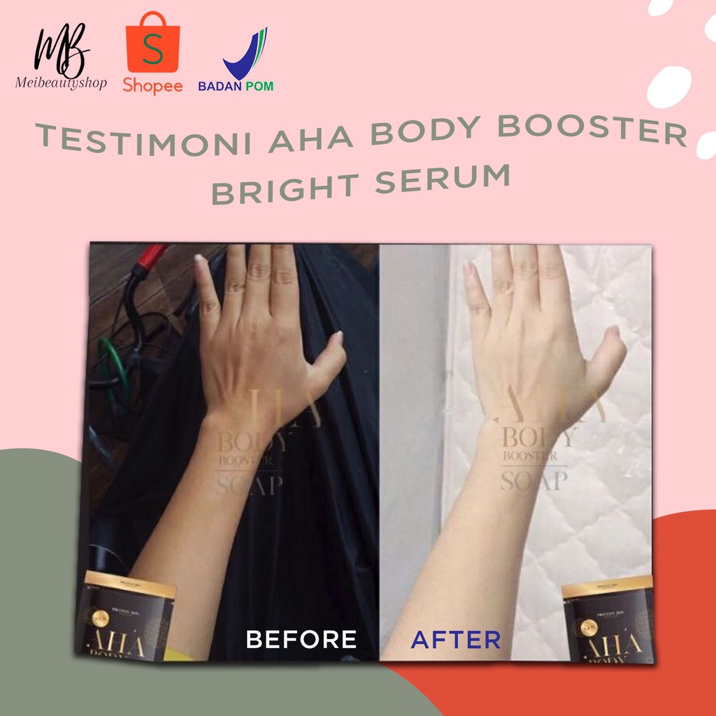 Precious AHA Body Serum Booster/Niacinamide 10% Whitening Body Serum Booster/ Serum Pemutih / Body Booster 35ml