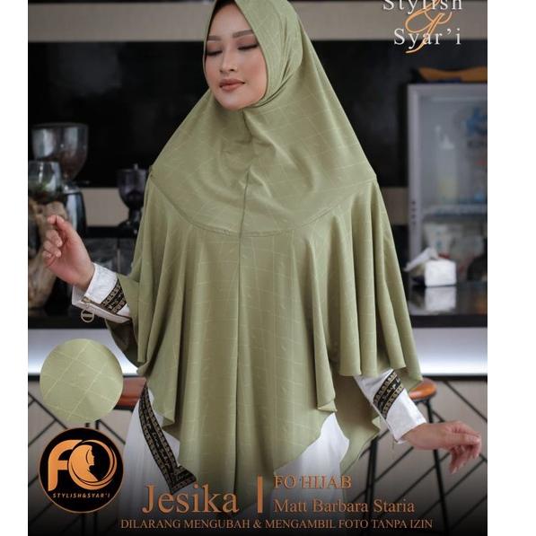 Recomended.. HIJAB INSTAN PREMIUM JESIKA ORIGINAL FARIDA FO HIJAB