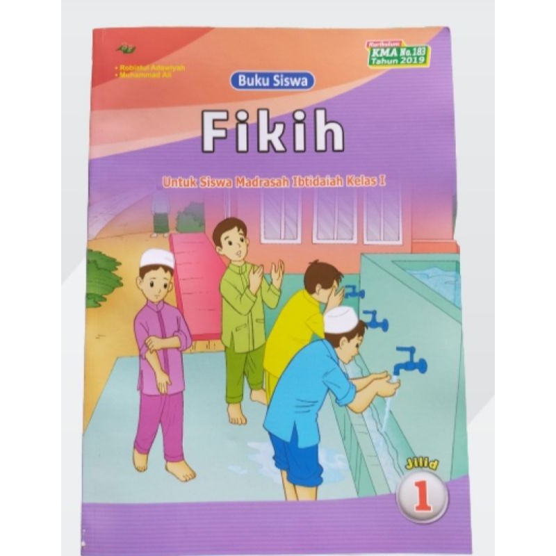 ORI buku teks siswa FIKIH k13 kelas 1 edisi revisi terbaru penerbit CV bina pustaka