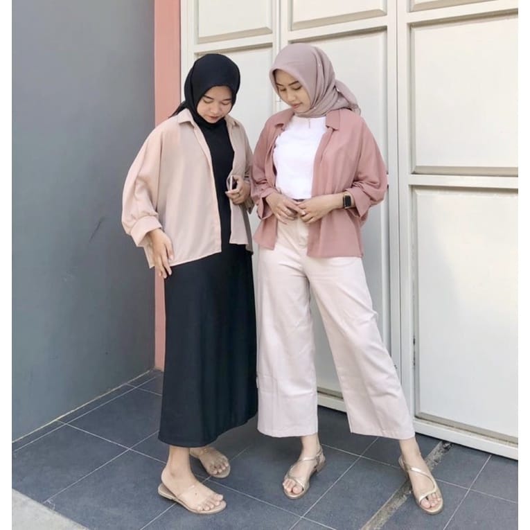 Baju Atasan BELINDA Muslim Outer Cardigan Wanita Outerwear Cardigan wanita atasan terbaru atasan wanita cardigan