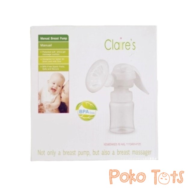 Claire's Manual Breastpump Type BP-A10 Pompa Asi Breast Pump Manual WHS