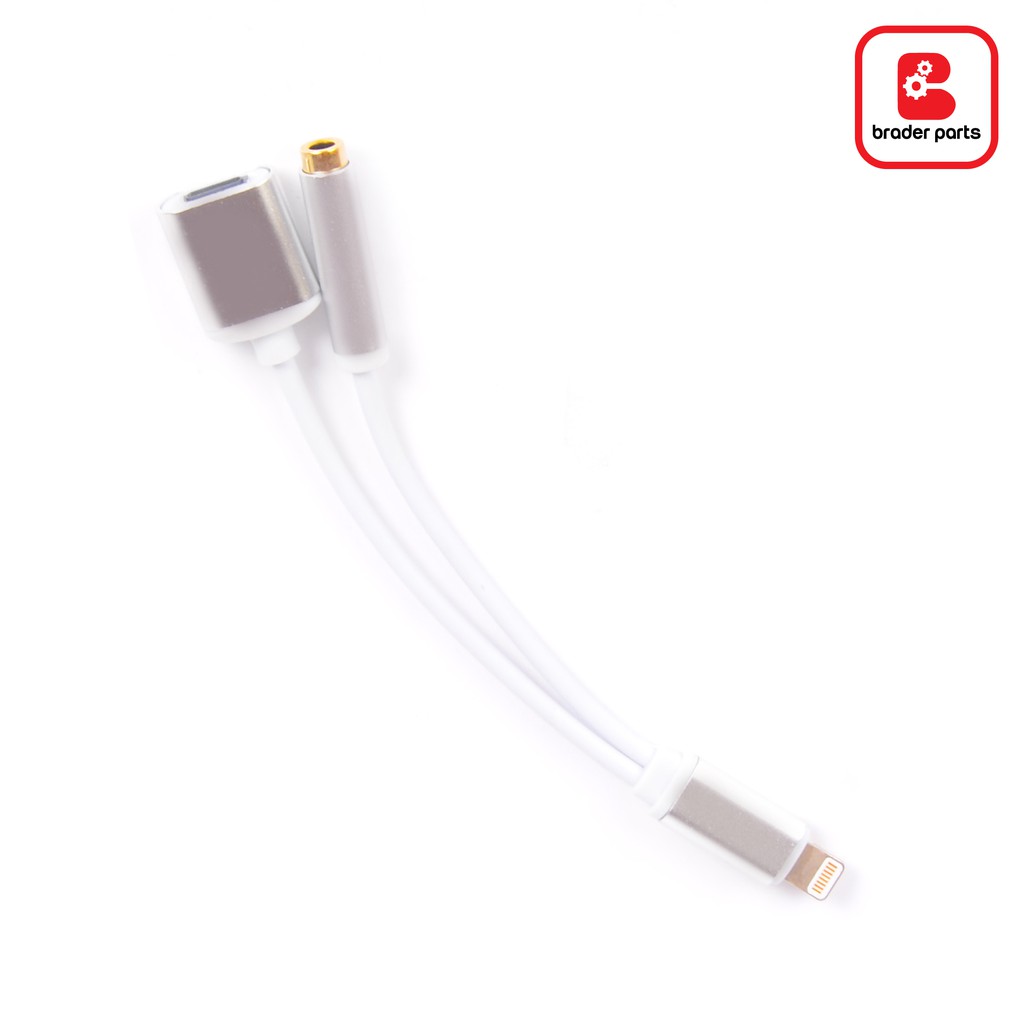 CABLE EXTERNAL EARPHONE IPHONE 7G7P 20 CM | Shopee Indonesia