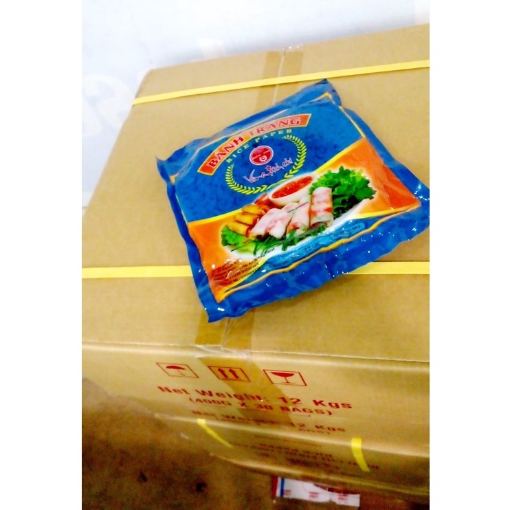

[MURAH 1 DUS] BICH CHI BANH TRANG RICE PAPER BLUE 22cm 400gr isi 30pc Bichi Bantrang Kulit Lumpia Vietnam Ban Trang Rice Spring Roll
