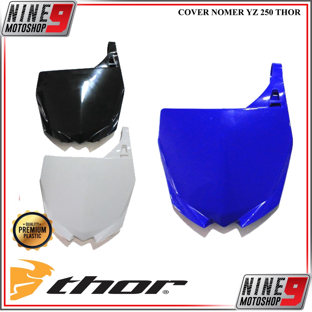 Papan Nomor YZ 250 450F 2012 / 250 450F 2014 Thor