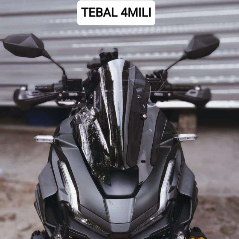 windshield adv mini race visor tdr mini v2 honda adv150