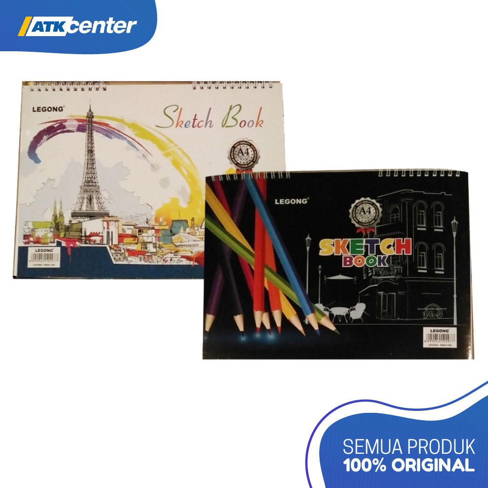 

Buku Sketsa / Sketch Book LEGONG Spiral A4