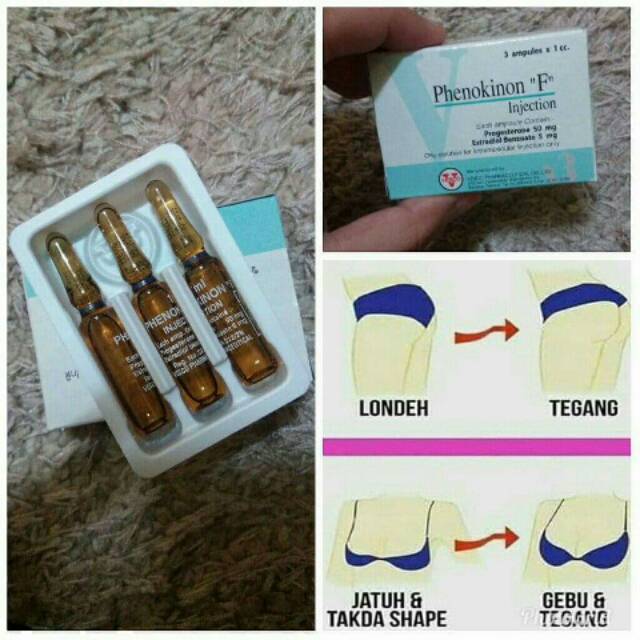 Phenokinon F Injection Original Vesco Hormon Wanita