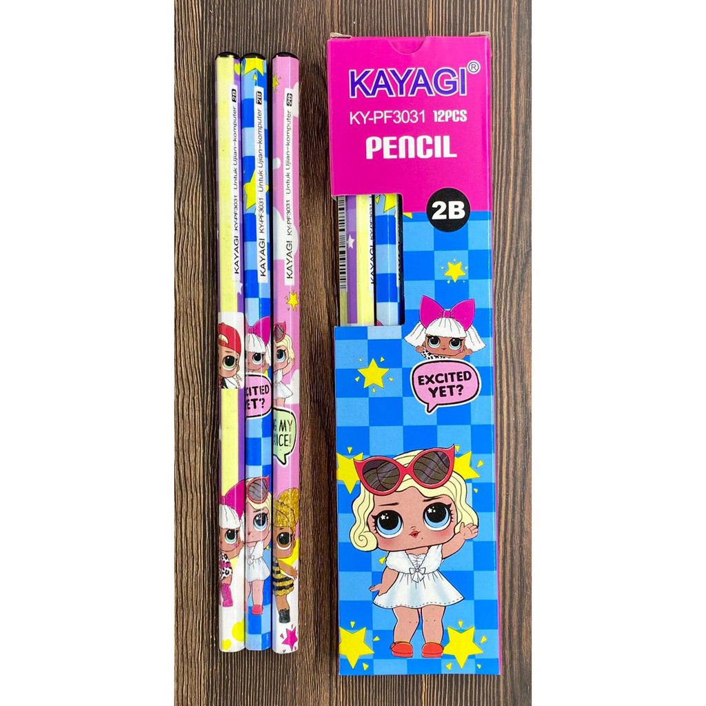 

Kayagi Pencil 2B - KY PF 3031 Ecer