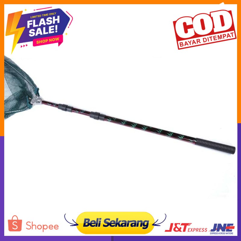 Lixada Serokan Jaring Ikan Telescopic Net Aluminium 190CM - DJ00296