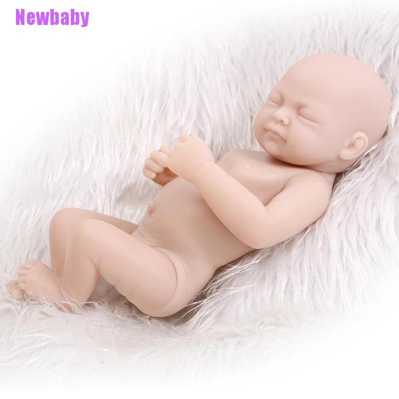 (Newbaby) Mainan Boneka Bayi Reborn Handmade DIY Bahan Silikon Vinyl Anti Air