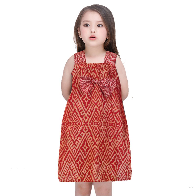 Dress Batik Anak Selina