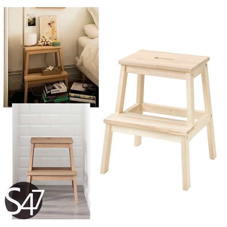 bangku tangga kayu aspen / BANGKU PIJAK