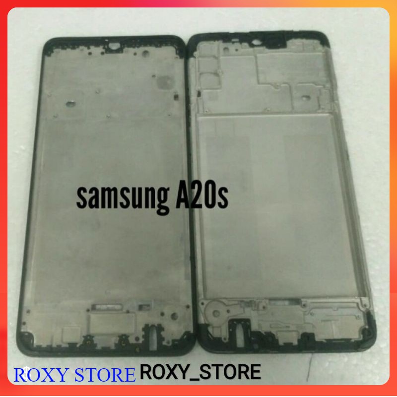Frame Bezzel Tulang Tengah Tatakan Lcd Samsung Galaxy A20S A207F