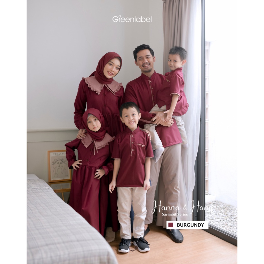 Kemeja / Kemko Couple, Baju keluarga - Bahan Toyobo