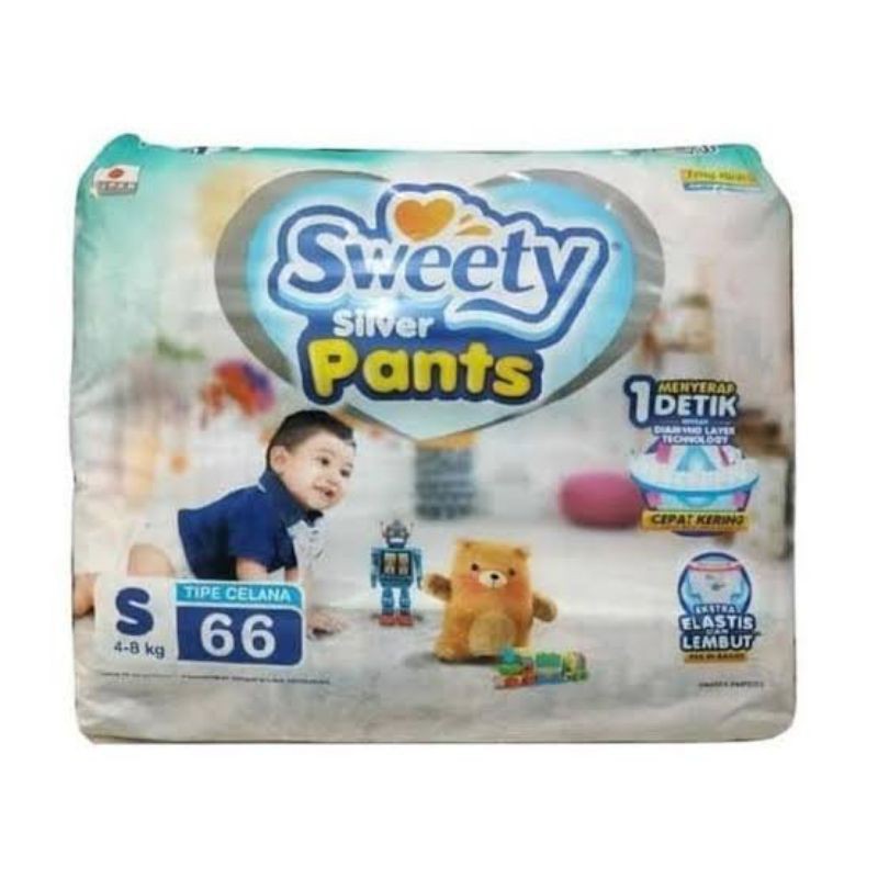 sweety silver pants S66