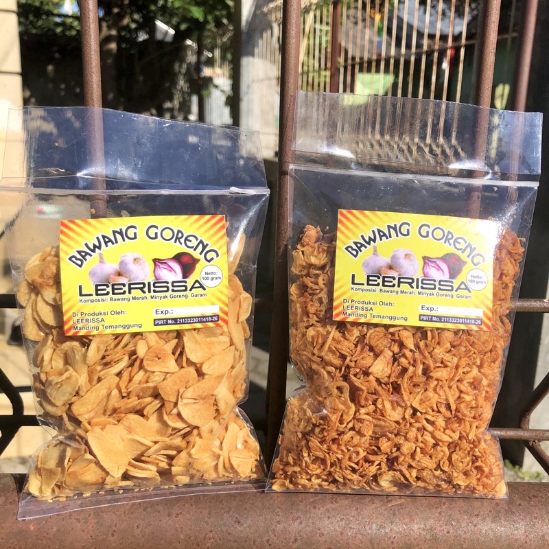 

BAWANG GORENG LEERISSA [ORIGINAL TANPA TEPUNG] 100 GRAM