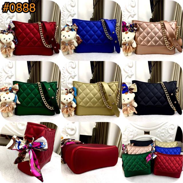 #0888 New Arrival Fashion Gabriella Jelly Crossbody Sling Shoulder Bag
