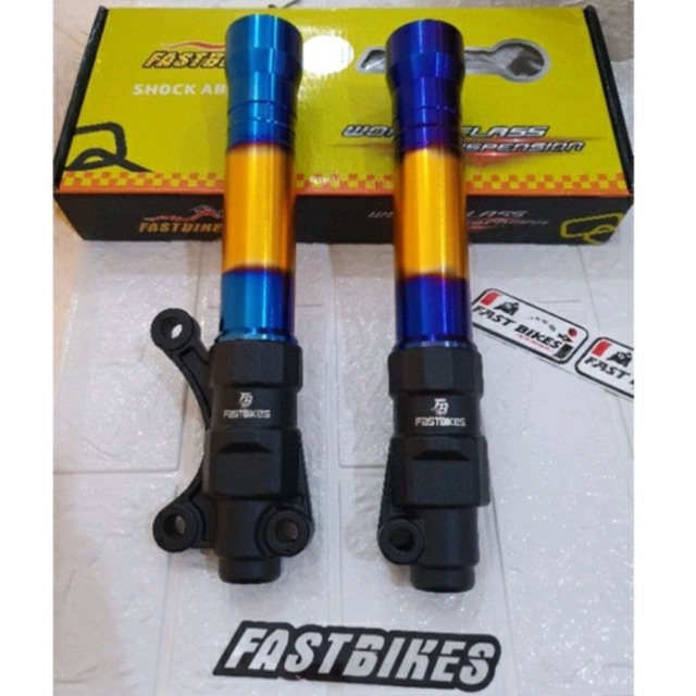 tabung shock TWO TONE depan motor  beat vario 125 150 vario 110 scoopy dll