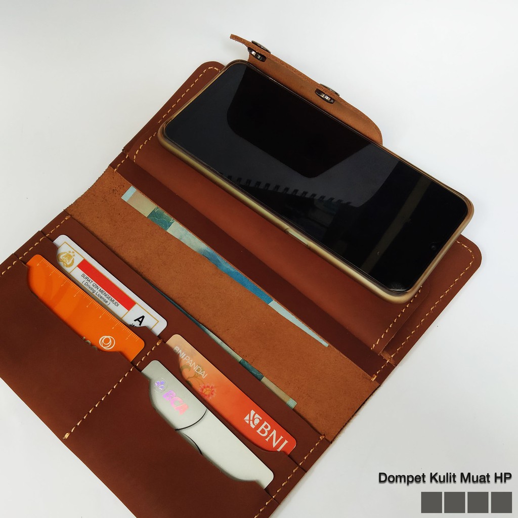 DOMPET KULIT Wanita | DOMPET HP KULIT ASLI MASUK HP BANYAK SLOT