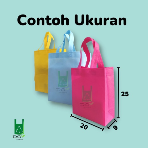 

Tas Spunbond Box 20x25x9cm / Goodie Bag Kotak Tebal 75gsm / Tas Belanja, Tas Souvenir