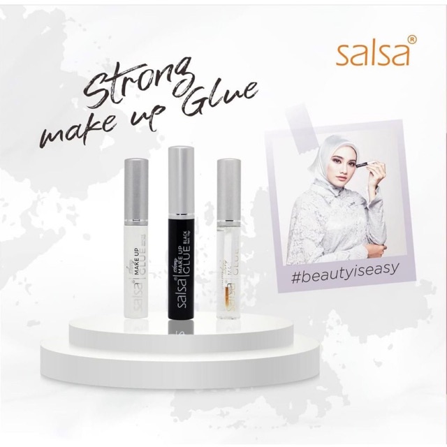 ✿ELYSABETHME✿ SᗩᒪSᗩ Salsa lem bulu mata palsu mudah kering kuat perekat magnet eyelash natural