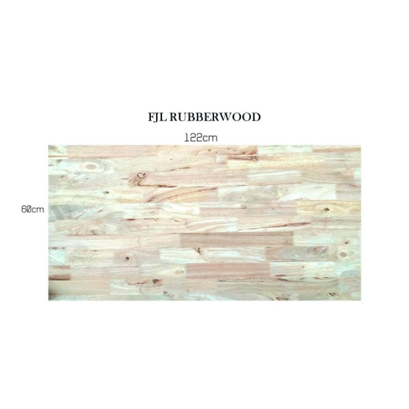 Papan Kayu Rubber Wood Finger Join Laminated FJL