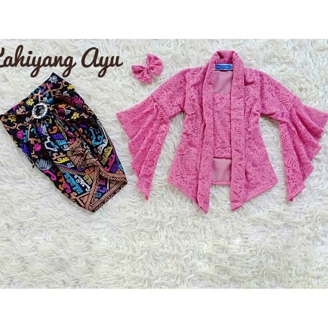 KEBAYA ANAK KUTUBARU BABY BAYI REMAJA COUPLE IBU KAHIYANG AYU ROK LILIT MUSLIM