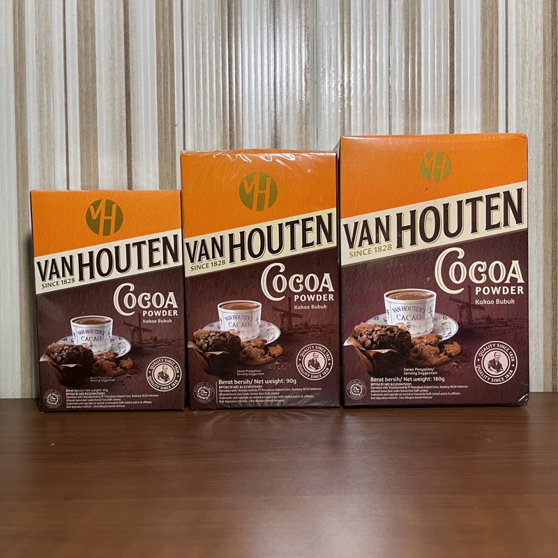 

Van Houten Cocoa Powder Coklat 40gr / 80gr / 165gr Van Houten Coklat Bubuk