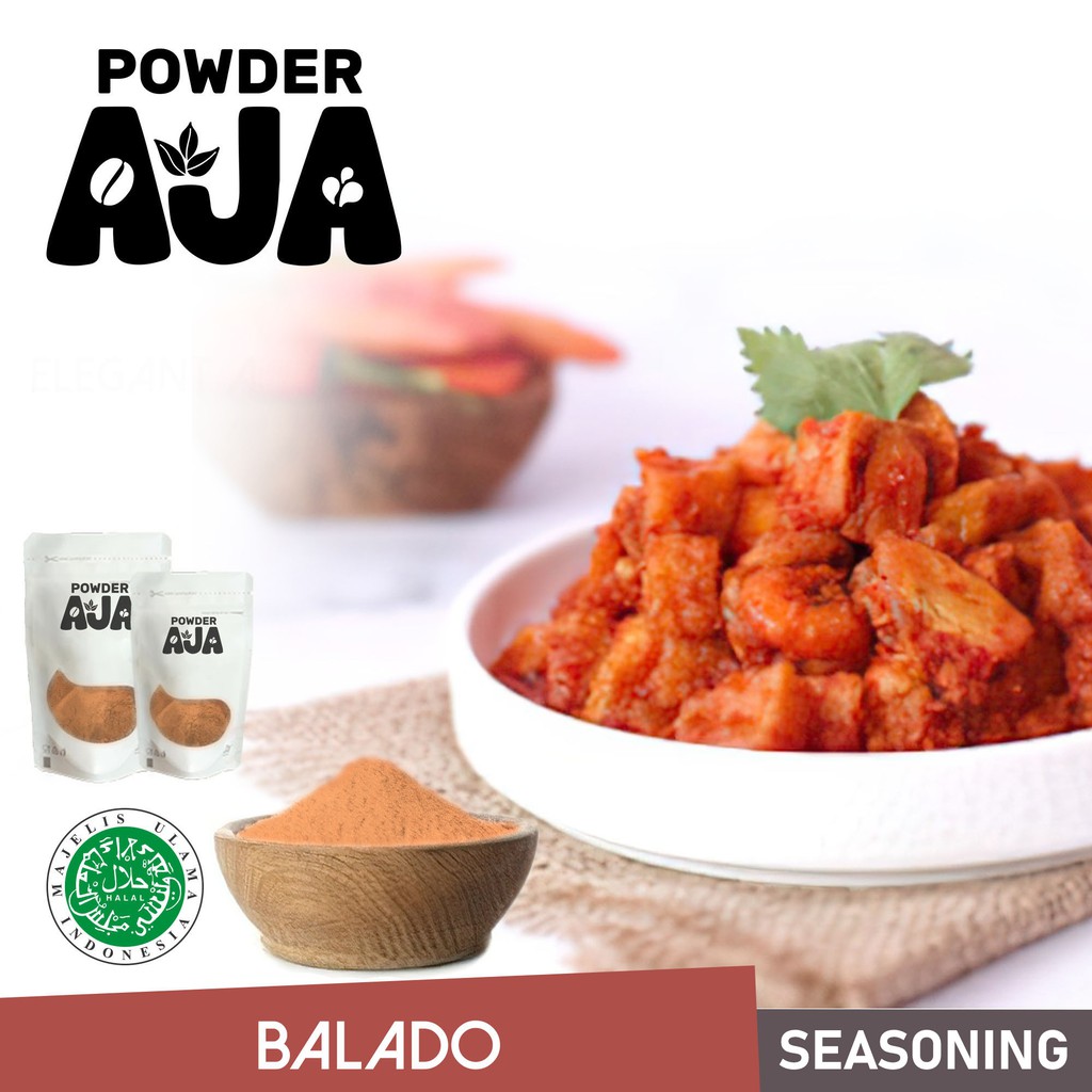 

POWDER AJA - 500GR BUMBU TABUR SERBAGUNA RASA BALADO