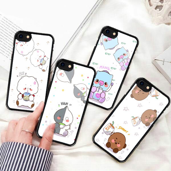 [P62] SoftCase 2D Printing Glossy BT21 For All Type