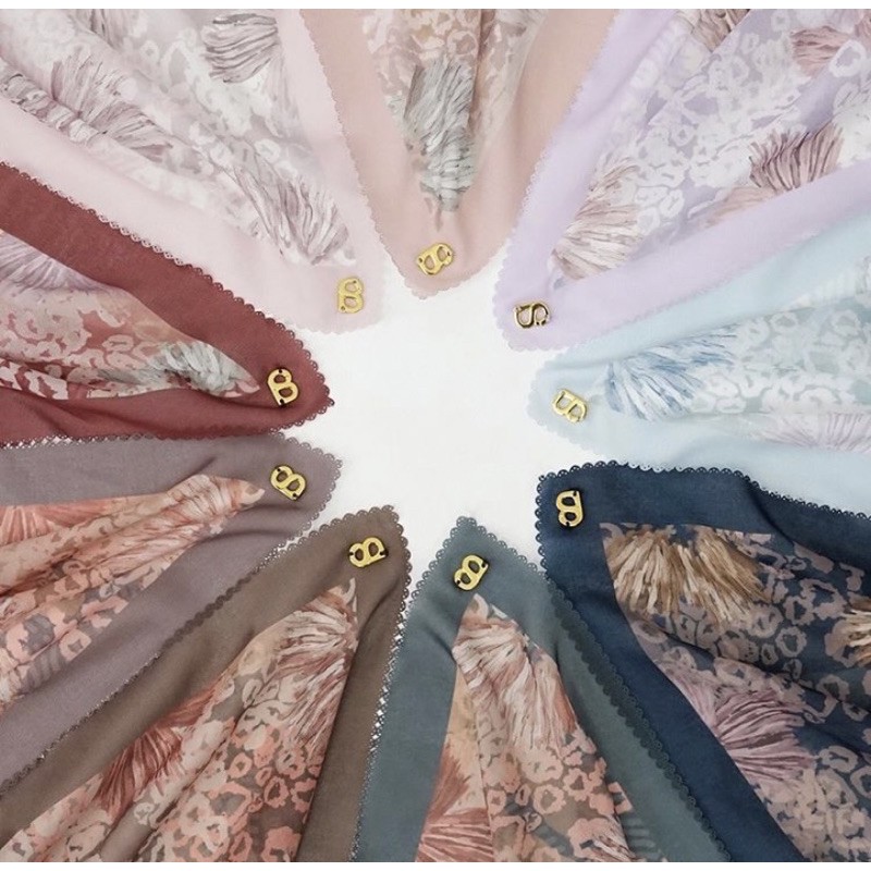 Buttonscarves Les Amities Reborn INDIGO