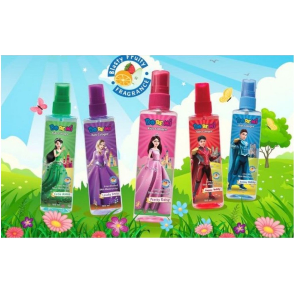 PARFUM ANAK DOREMI 60 ML KIDS SPRAY COLOGNE DO RE MI GROSIR TERMURAH