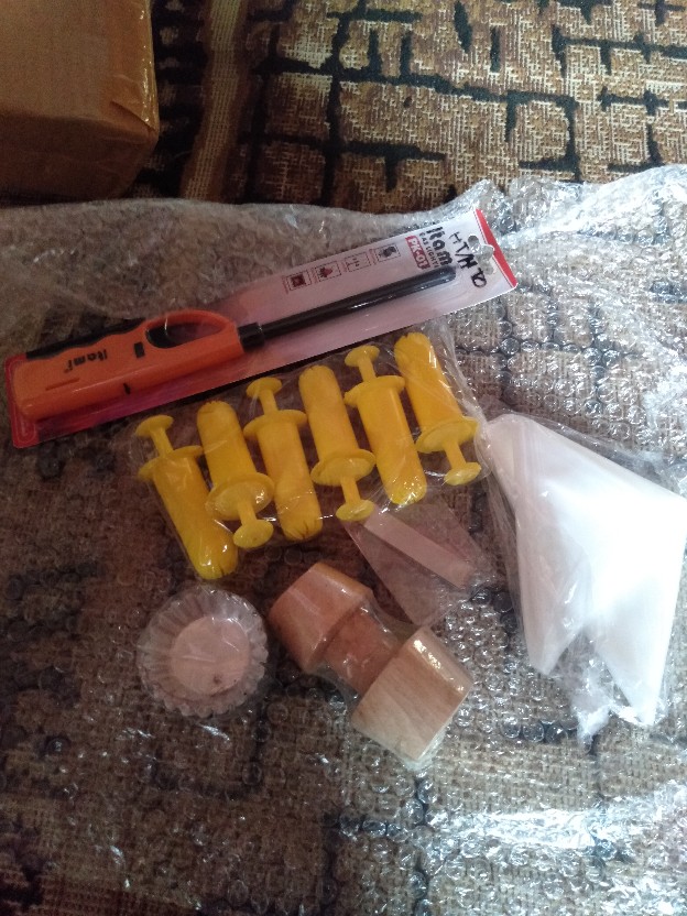 Cetakan Kue Semprit Spuit Suntik 6 Motif