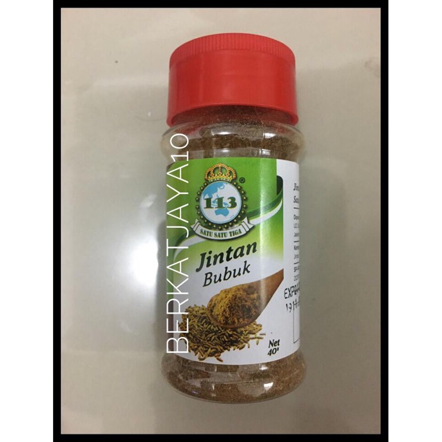 Bumbu 113 Bubuk Jinten Jintan Cumin Powder 40 gram