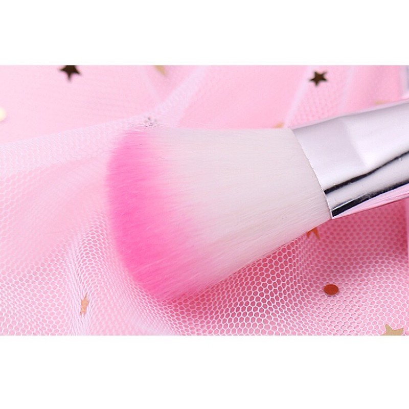 KUAS MAKE UP 7 IN 1 HELLO KITTY / MAKE UP TOOLS / BRUSH / SET KUAS MAKE UP | FADHILAH SHOP BJB