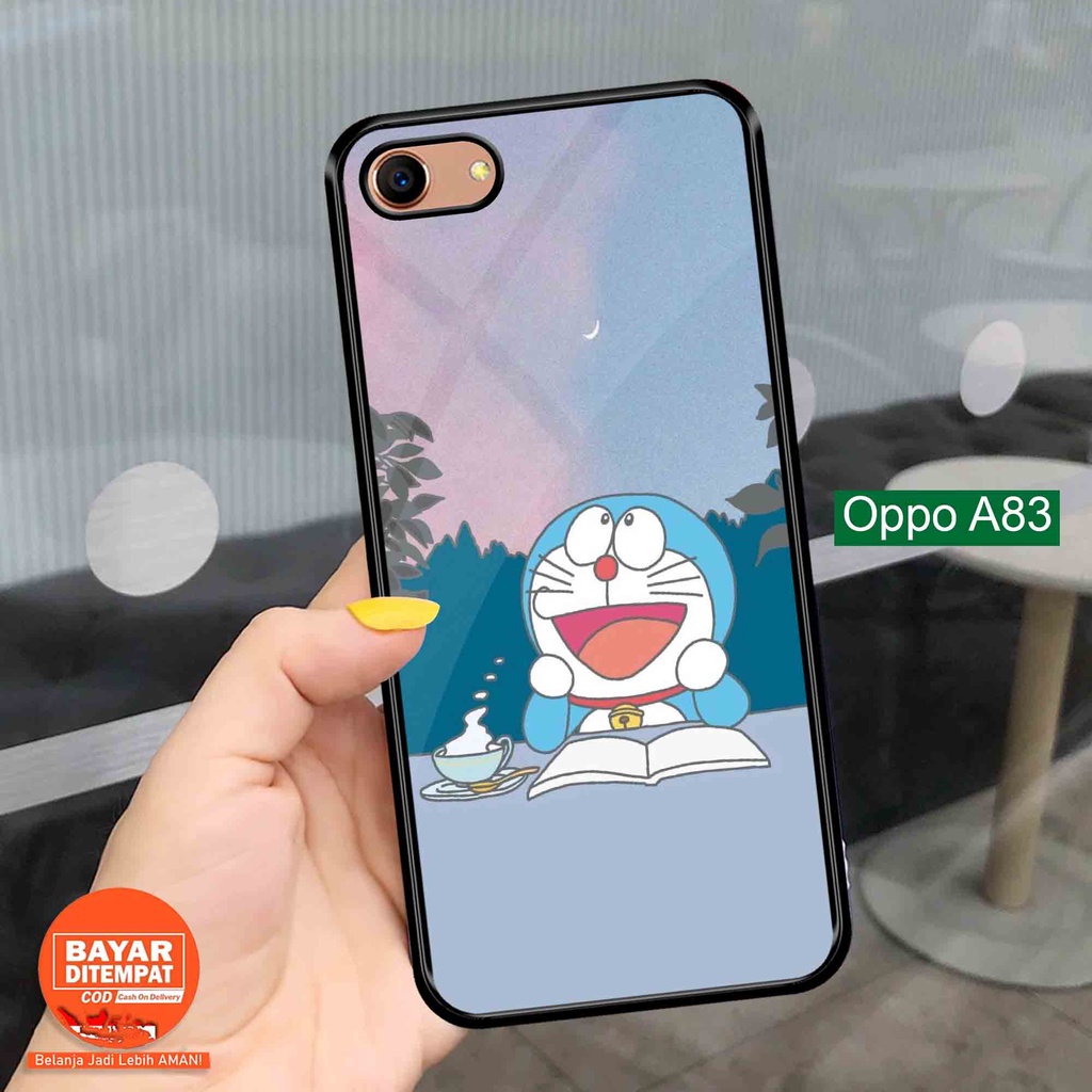 Case Oppo A83 - Case Glossy A83 [ Cartoon Emon 7 ] - Hardcase Oppo A83 - Softcase Oppo A83 - Cassing