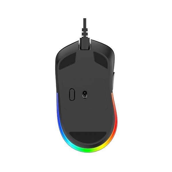 Mouse NYK Nemesis S-80 S80 Black Shark RGB - Gaming - Dual Mode Mouse