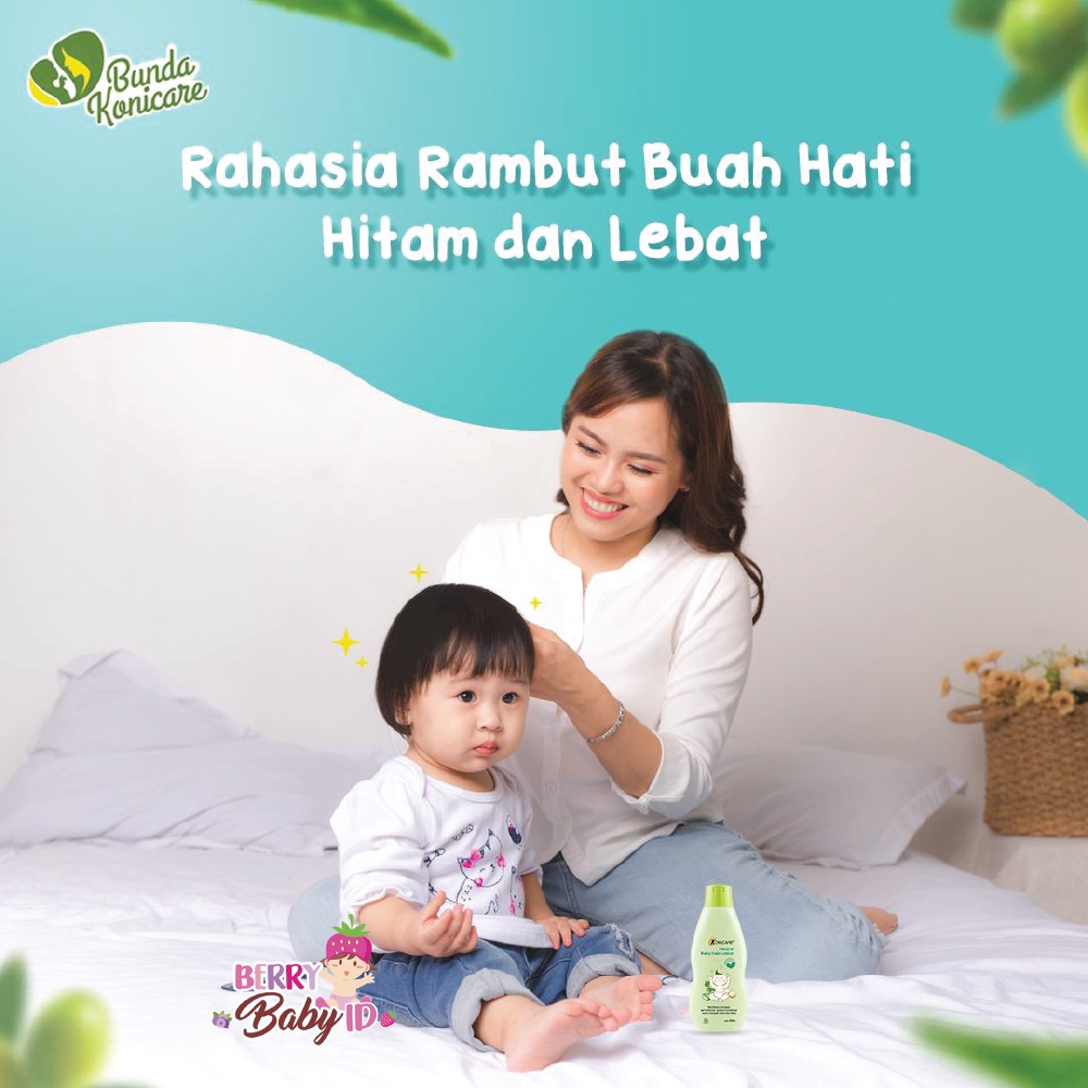 Konicare Natural Baby Hair Lotion Losion Perawatan Rambut Bayi Berry Mart