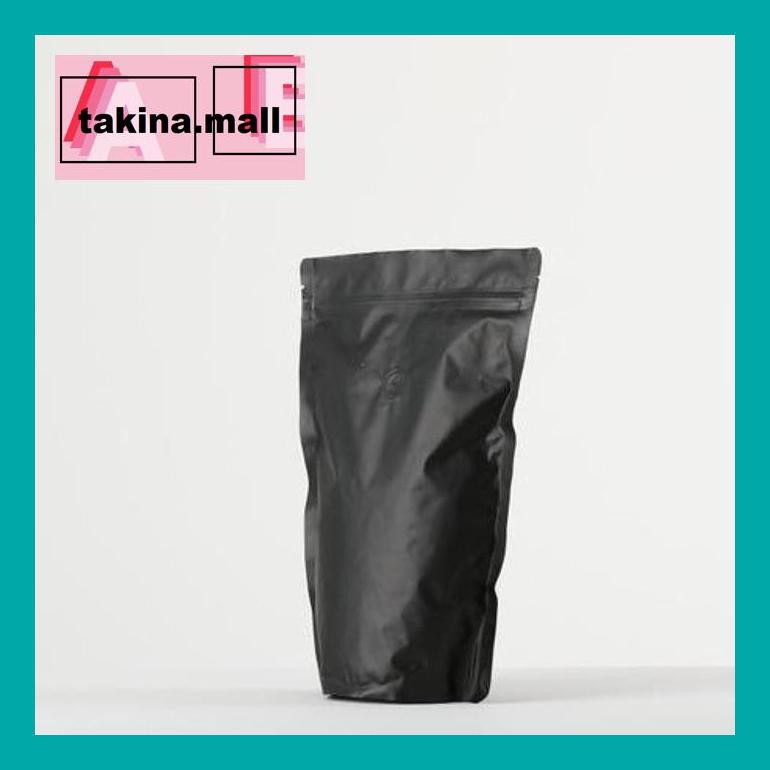 

Koptakk0 Kemasan Kopi Standing Pouch 500G (Valve + Zipper) Hitam *Premium* Tak05Sc