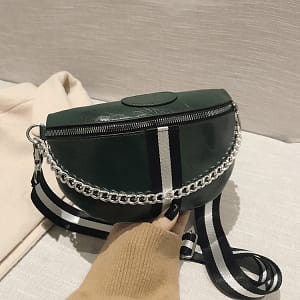 LT 1236 RISCE TAS WAISTBAG 2 TALI IMPORT WANITA CEWEK PEREMPUAN JAKARTA BATAM